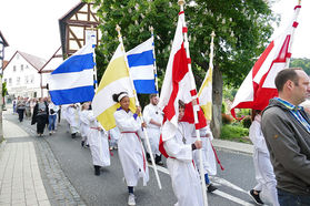 Bittprozession an Christi Himmelfahrt (Foto: Karl-Franz Thiede)